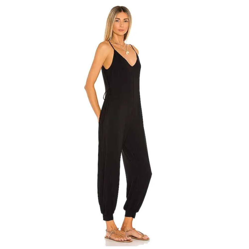 Eberjey Finley Knotted Jumpsuit Size XL